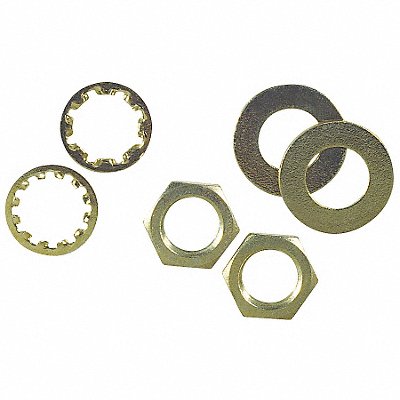 Assorted Nuts/Washers PK6 MPN:4TGW7