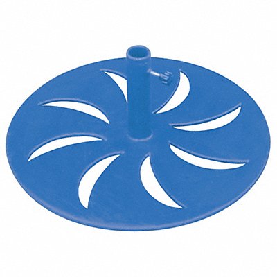 E5621 Outdoor Umbrella Base Round Blue MPN:4HUW6