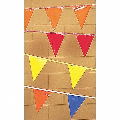 Pennants Polyethylene Multicolor 100 ft. MPN:PL-2 M/C