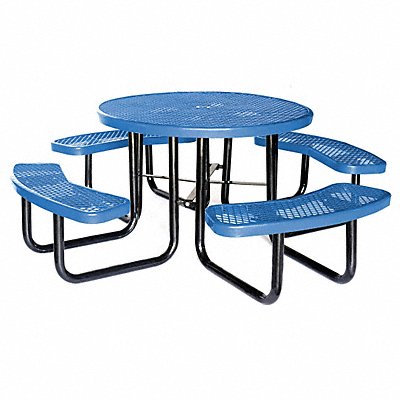 E0146 Picnic Table 46 Dia Blue MPN:4HUP6