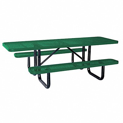 ADA Picnic Table 96 W x62 D Green MPN:4HUT1