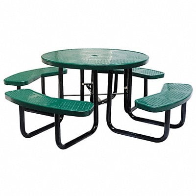 E5615 Picnic Table 81 Dia Green MPN:4HUV4