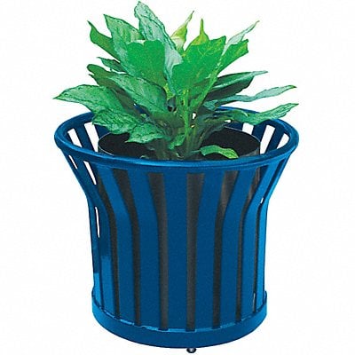 Planter Blue 25-1/2 In H MPN:PL2424 BLUE