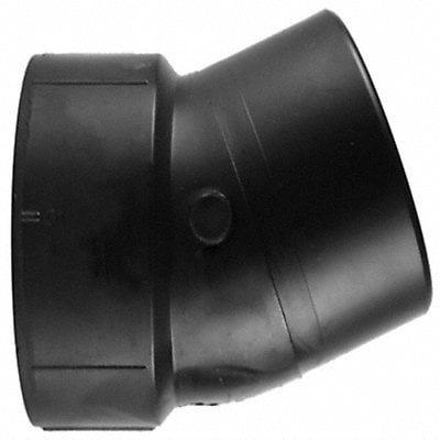 Street Elbow 4 x 4 in Schedule 40 Black MPN:02987