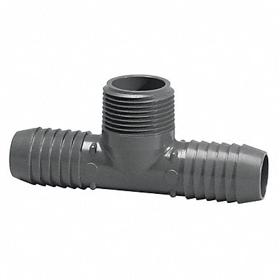 Tee 3/4  Insert x Insert x MNPT PVC MPN:1403007