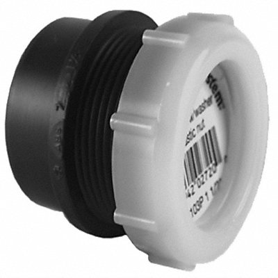 Male Trap Adapter W/ Poly Nut 1 1/2 in MPN:1CNV6