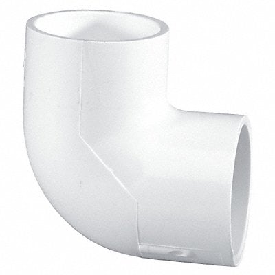 90 Elbow 8 in Schedule 40 Socket White MPN:406080