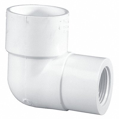 90 Reducing Elbow 1 1/2 x 1 in  PVC MPN:407211