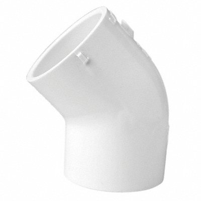 45 Elbow 8 in Schedule 40 Socket White MPN:417080