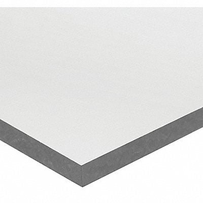 Rectangle PVC T2 1 x24 0.75 T Gray Opaq MPN:PS-PVC2-119