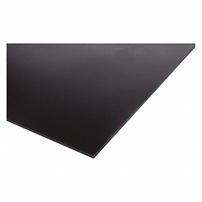 K5435 PlstcSheet UHMWPE 12 x12 0.25 T Blk Opq MPN:2NHV4