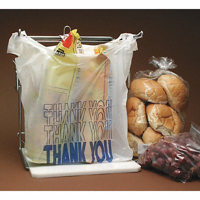 Plastic Shopping Bag T-Shirt Bag PK1000 MPN:3CUE2