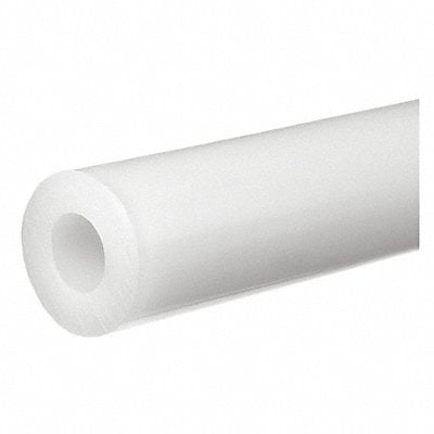 K7387 Tube PTFE 3ft 3/4 InDia 1 OutDia White MPN:BULK-PT-PTFE-21