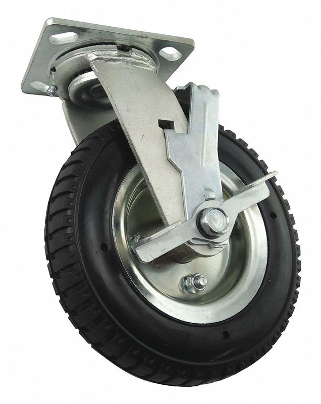 Flat-Free Plate Caster Swivel 280 lb. MPN:426A86