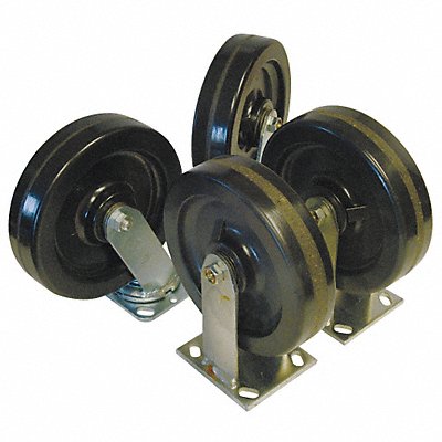 Standard Plate Caster Swivel/Rigid PK4 MPN:6604