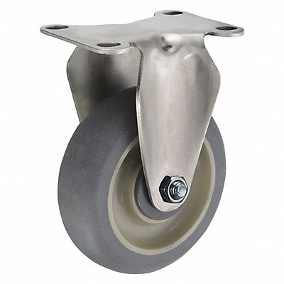 Standard Plate Caster Rigid 300 lb. MPN:P12RX-RCP040B-12-TG