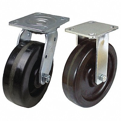 Standard Plate Caster Wheel 5 Dia MPN:P21-PH050R-14-SET