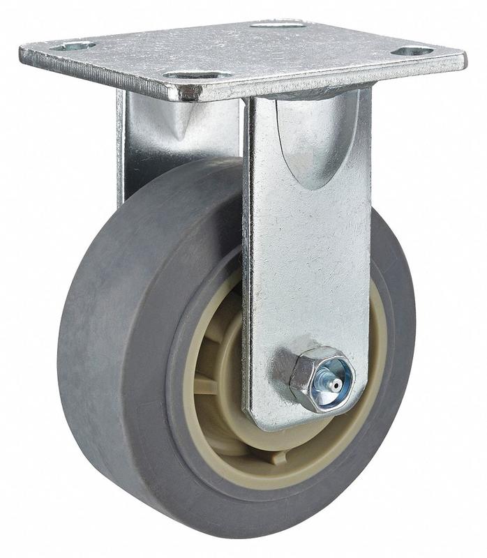 Standard Plate Caster Rigid 350 lb. MPN:P21R-RP050R-14