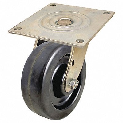 Standard Plate Caster Wheel 6 Dia MPN:P21S-PH060R-15