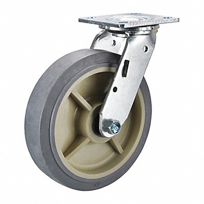 Standard Plate Caster Swivel 600 lb. MPN:P21S-RP080R-14-EL