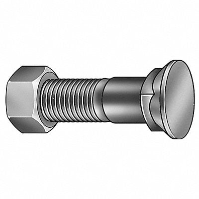 Plow Bolt Fastener L 1 1/2 in PK50 MPN:1CFN8