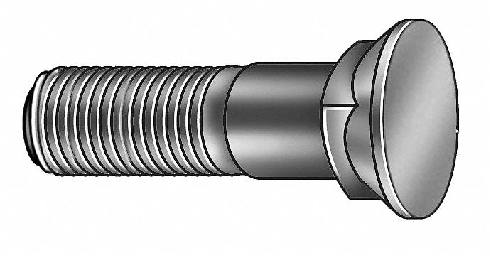 Plow Bolt Fastener L 2 3/4 in PK300 MPN:4RVZ2