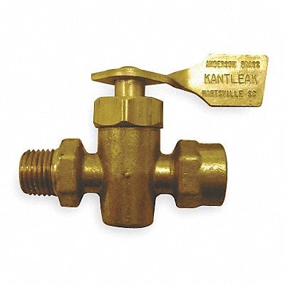 Marine Ground Plug Valve 1/4 In Brass MPN:6828