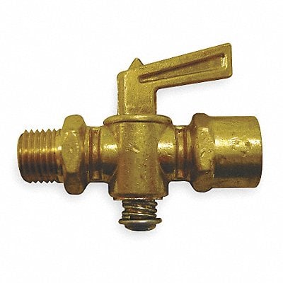 Truck Ground Plug Valve 1/4 In Brass MPN:W20332