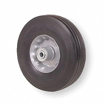 Flat-Free Solid Rubber Wheel 8 350 lb. MPN:1NWY4