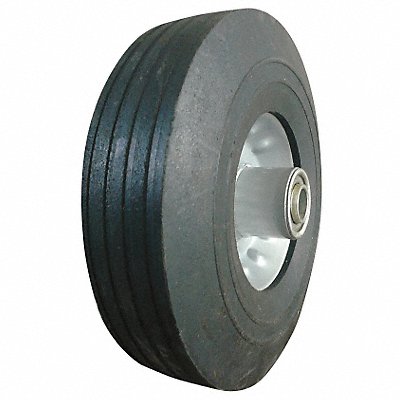 Flat-Free Solid Rubber Wheel 8 400 lb. MPN:1NWZ5