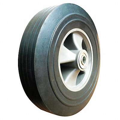 Flat-Free Solid Rubber Wheel 450 lb. MPN:1NWZ6