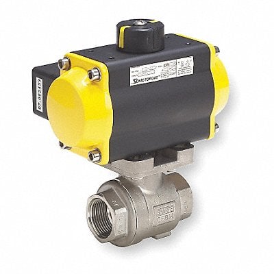 Ball Valve Pneumatic Actuated SS 1 1/4In MPN:4353015800