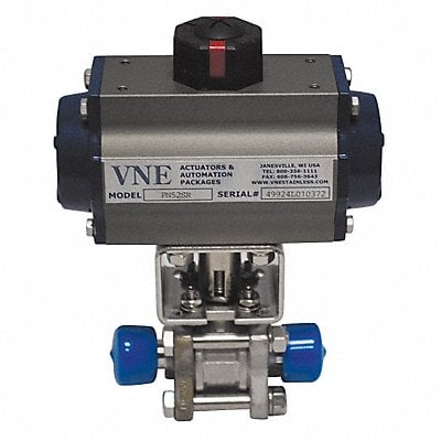 Actuated Ball Valve 2-1/2 In 316 SS MPN:90C2.5C/115-5SC-XX