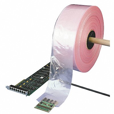 Poly Tubing Anti-Static 2 mil 8 in W MPN:5CYJ8