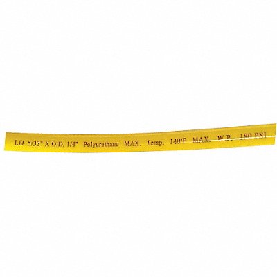 Tubing Poly 1/4 In 180 PSI 100 Ft Yellow MPN:1CTG5