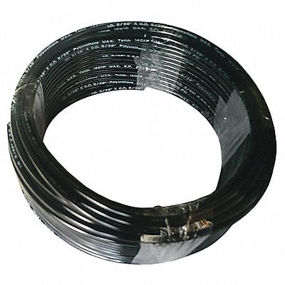 Tubing 3/32In IDx5/32 In OD 100 Ft Black MPN:1PBL9