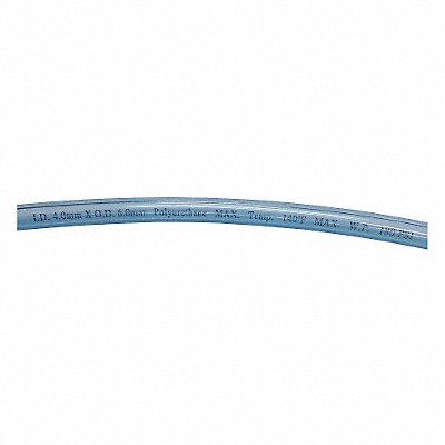 Tubing 4mm ID x 6mm OD 250 Ft Clear Blue MPN:1PBU3