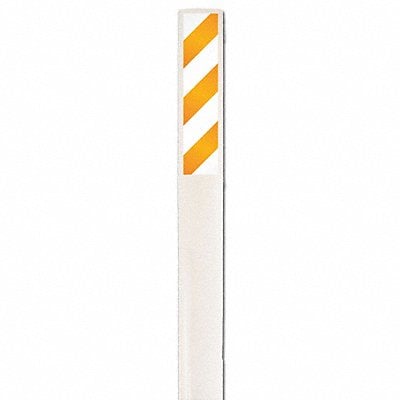 Flexible Marker Stake Fbrgls Org/Wht/Wht MPN:FMK611WTORWT