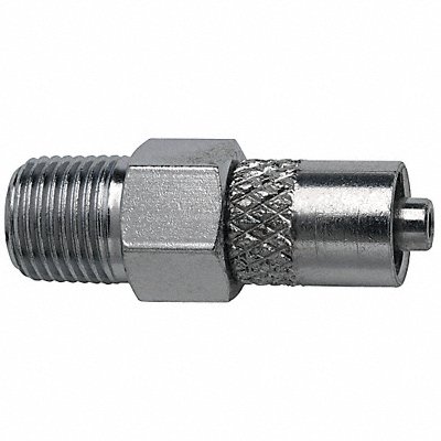 Male Luer to 1/8 NPT Male Plated Brass MPN:G513