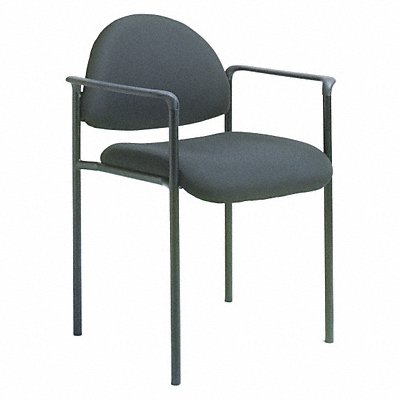 Guest Chair 30-1/4 in H Black MPN:36FK03