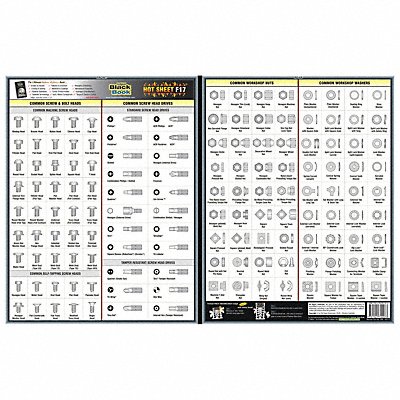 Fastener Tech Sheet Screw Heads/Drives MPN:5DFF7