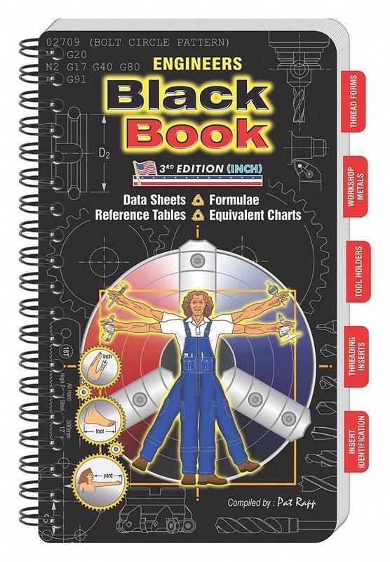 Engineers Black Book Manual 220 Pages MPN:EBB3INCH