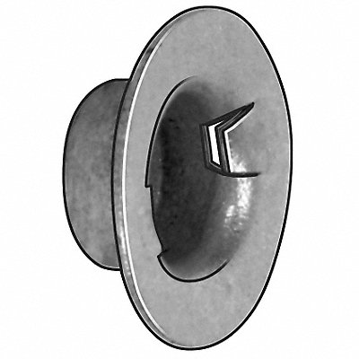 Cap Nut Washer Stl 3/8 In PK50 MPN:228873004