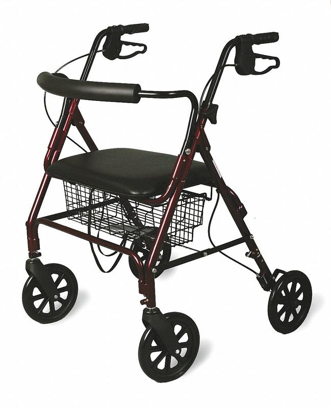 Heavy Duty 400 Lb Bariatric Rollator MPN:MDS86800XW