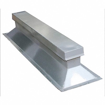 4ft L 3.6 H 8 W Steel Roof Mounting Rail MPN:30F450