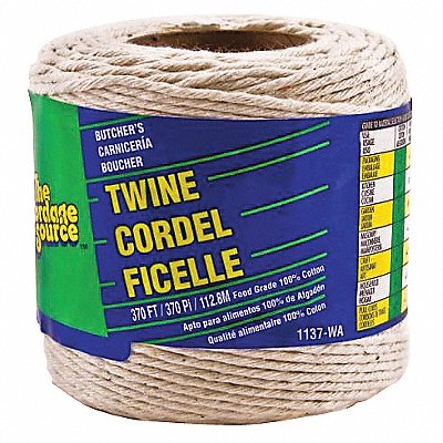 Rope 370 ft White Cotton MPN:1137-WA