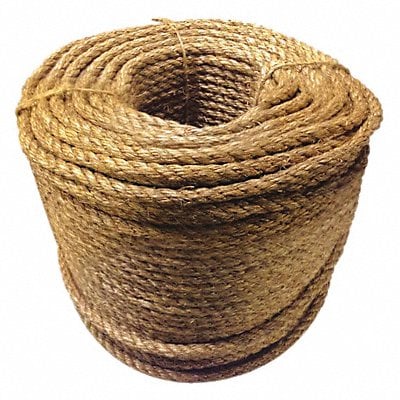 Rope Manila 1/2in Dia 600 ft. MPN:330160-NAT-00600-60016