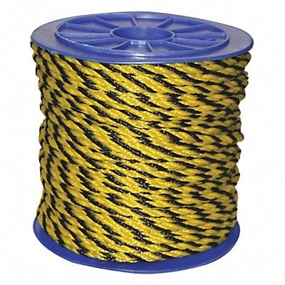 Rope 600ft Blk/Yllw Polyprpylne MPN:340100-00600-115