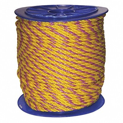 Rope 600ft Mgnta/Yllw 160lb. Polyprpylne MPN:340103-00600-11K