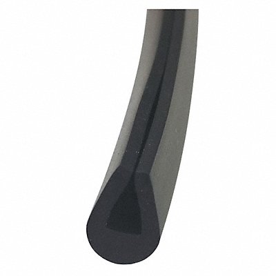 Rubber Edging Neoprene 9/16 in H 50 ft MPN:ZTRIM-133